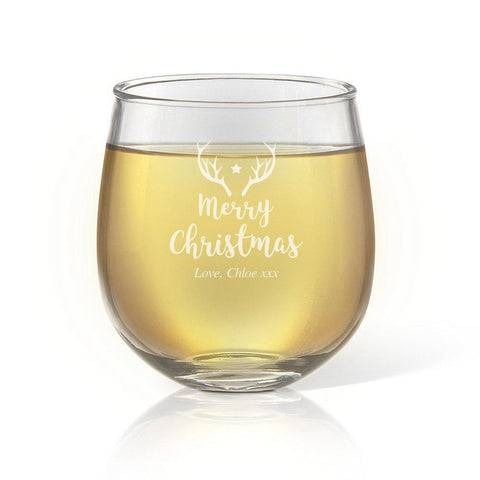 Star Stemless Wine Glasses