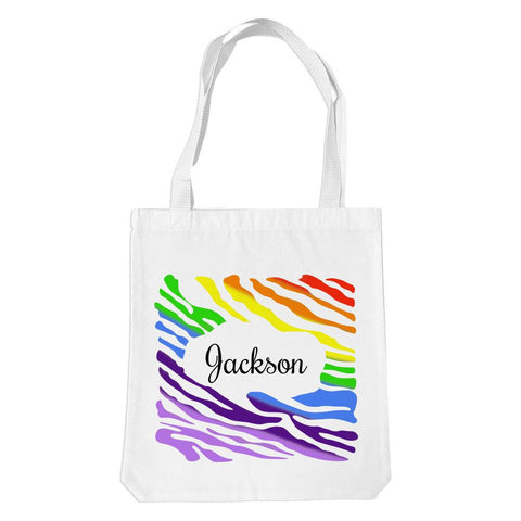 Rainbow Design Premium Tote Bag (Temporarily Out of Stock)