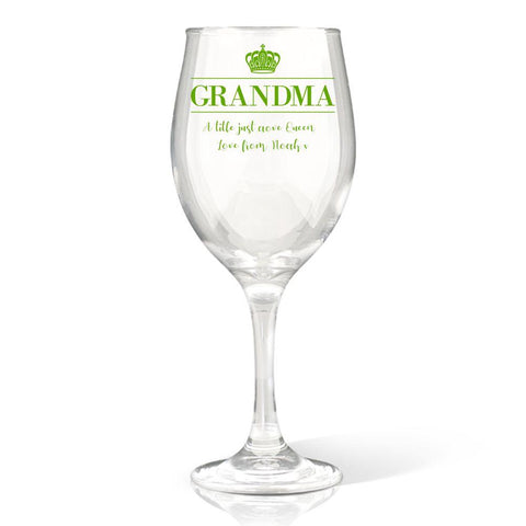 Grandma Wine Glass