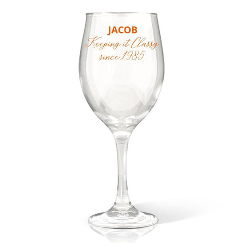 Classy Wine Glass