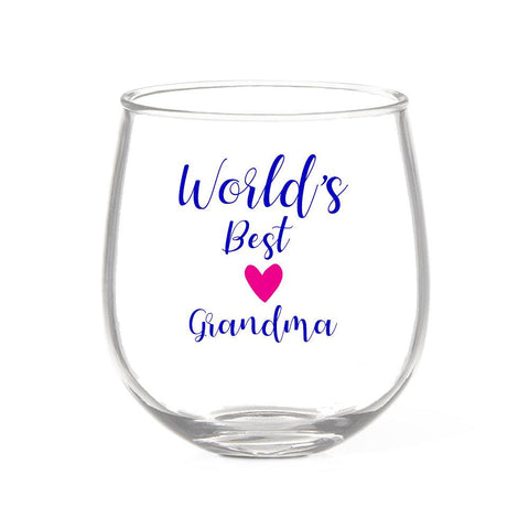 World's Best Stemless Wine Glass