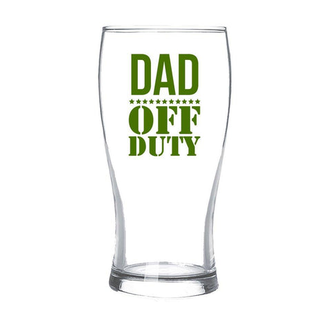 Off Duty Standard Beer Glass