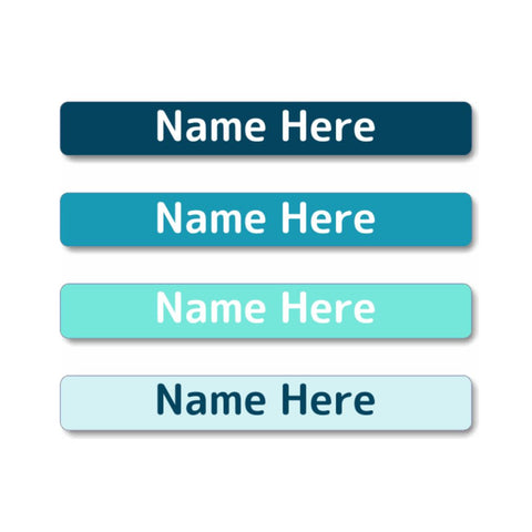 Summer Mini Name Labels 40pk