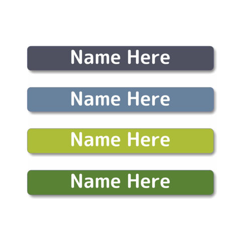 Natural Mini Name Labels 40pk