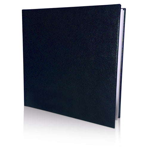 12 x 12" Leather Look Padded Hard Cover Book