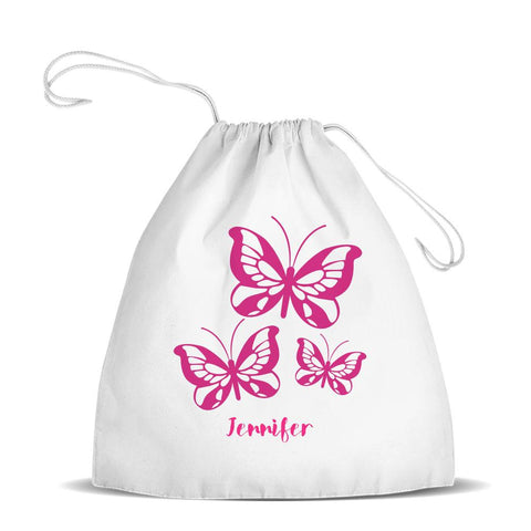 Butterflies Premium Drawstring Bag (Temporarily Out of Stock)