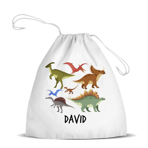 Dinosaur Design Premium Drawstring Bag (Temporarily Out of Stock)