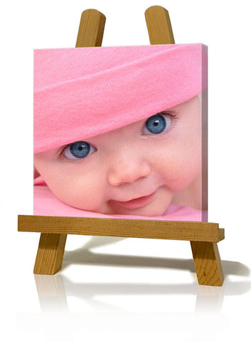 6 x 6" (15x15cm) Slim Canvas Print With Easel