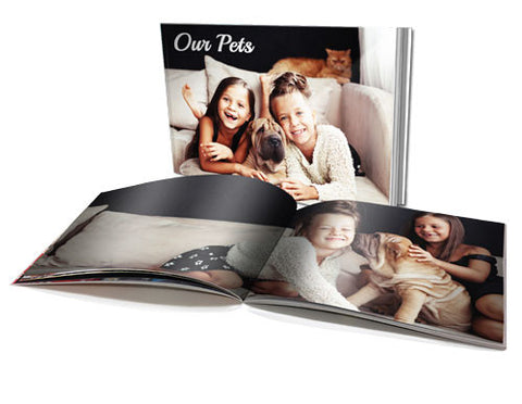 6 x 8" Personalised Soft Cover Book (40 Pages)