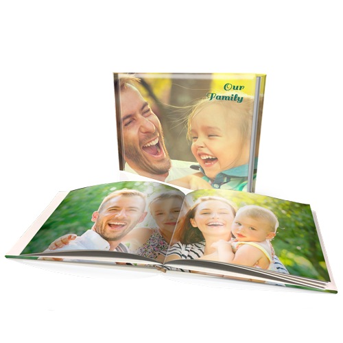 12 x 16" Premium Padded Personalised Hard Cover Book