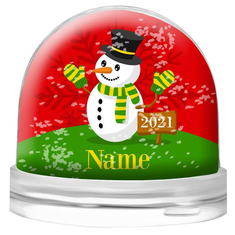 Snowman Snow Globe