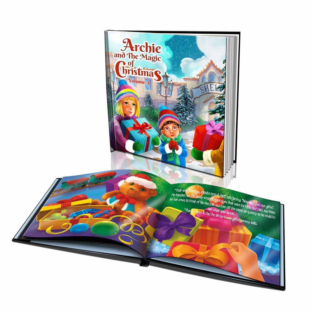 Large Hard Cover Story Book - The Magic of Christmas Volume II